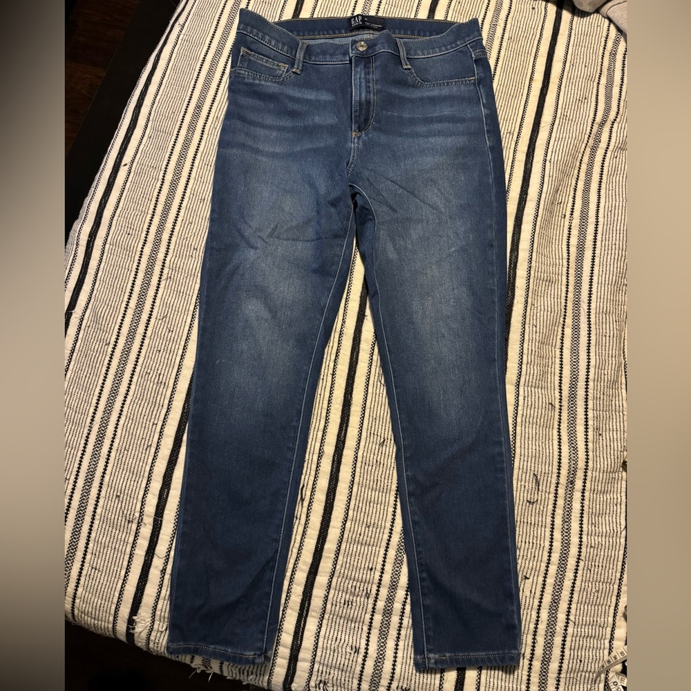 GAP Women's Blue Jeans Jeggings